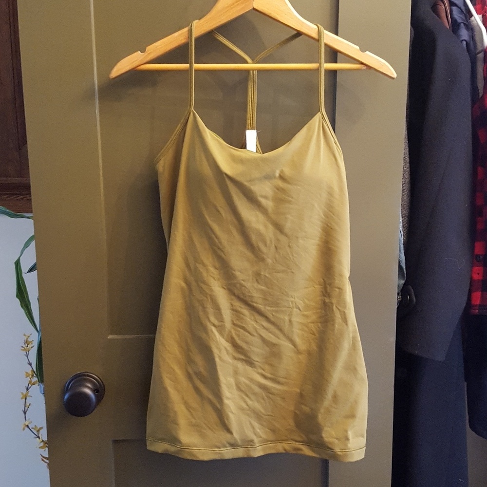 Lululemon Power Pose Tank | Green | EUC